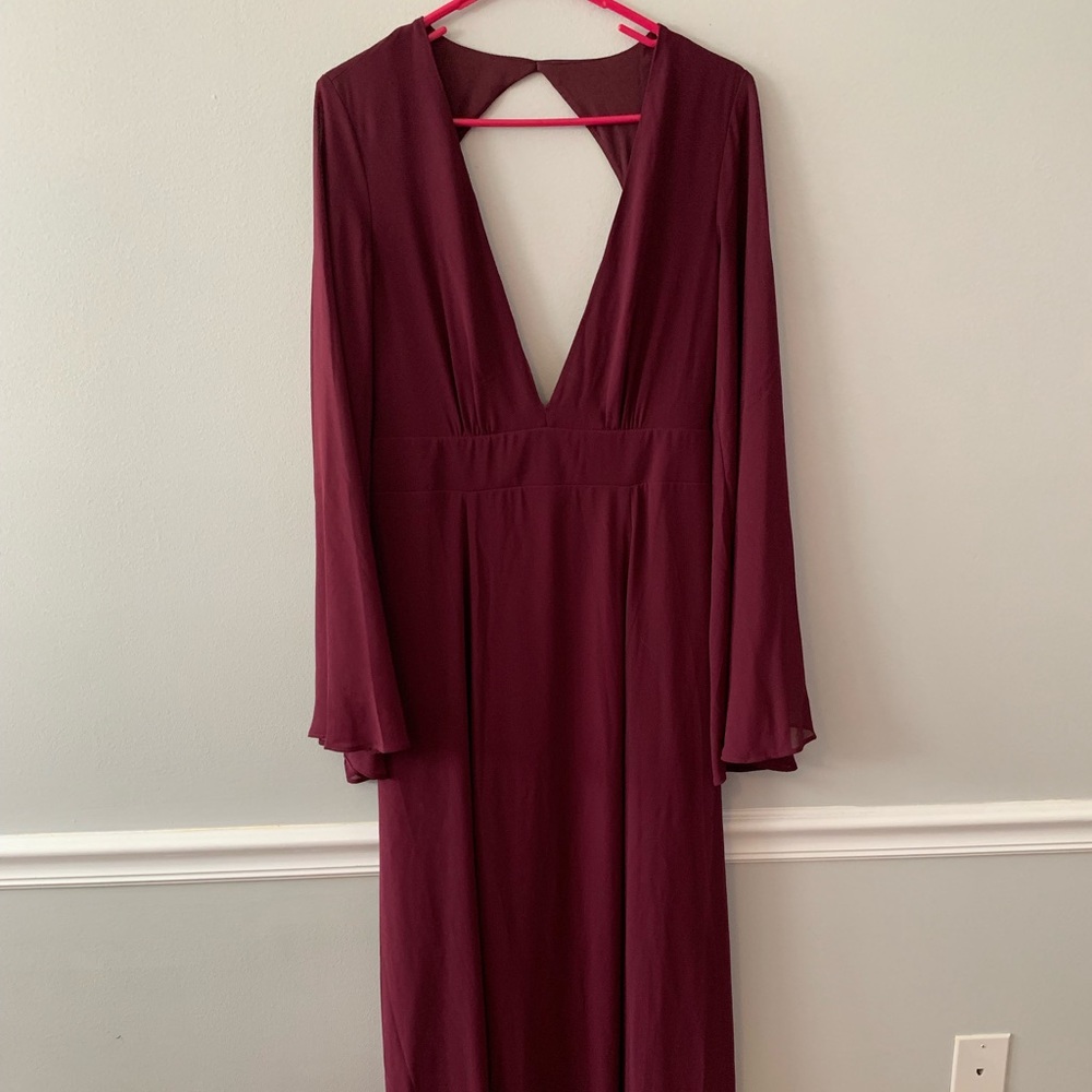 Show Me Your Mumu Long-Sleeve Maxi Dress